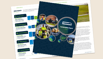 2022 sustainability report brochure